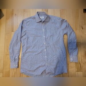 Eton men's size XL button up shirt